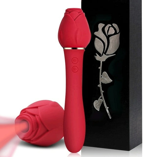 Rose Sucking Licking Vibrator Massagers